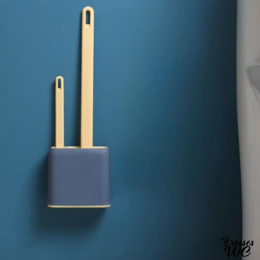 Brosse wc double face innovante