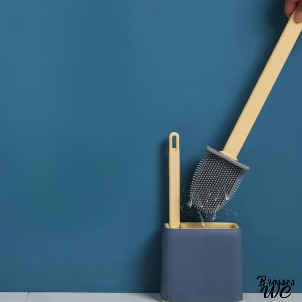 Brosse wc double face innovante