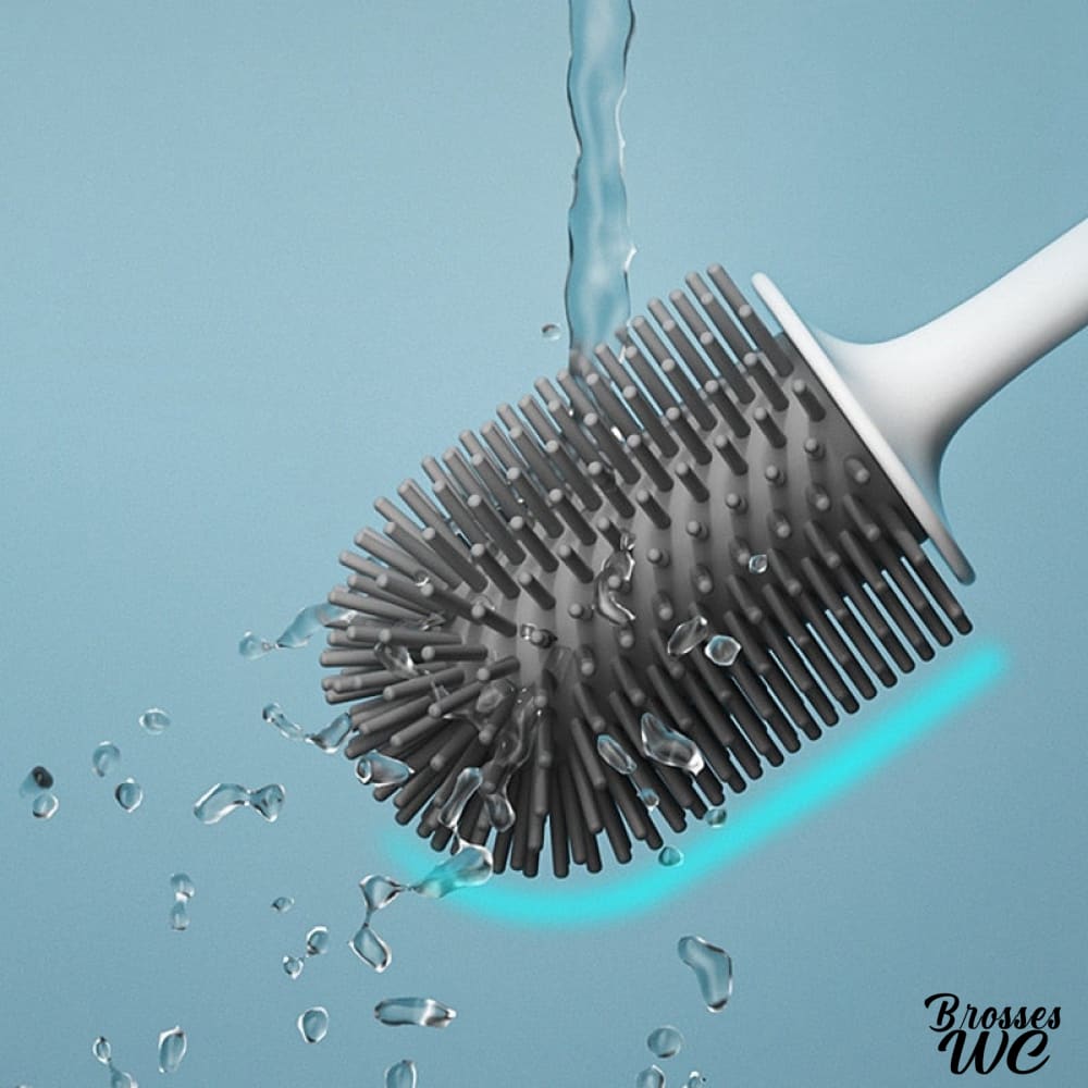 Brosse wc électrique blanche innovante