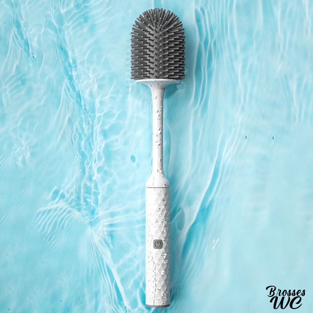 Brosse wc électrique blanche innovante