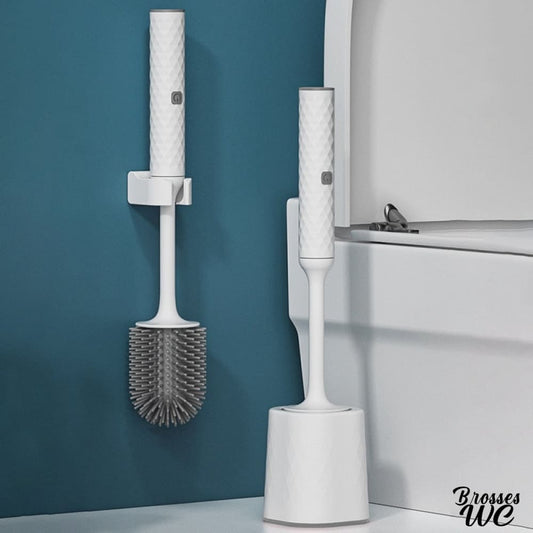 Brosse wc électrique blanche innovante