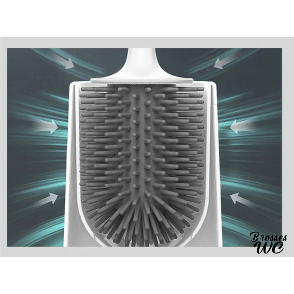 Brosse wc électrique blanche innovante