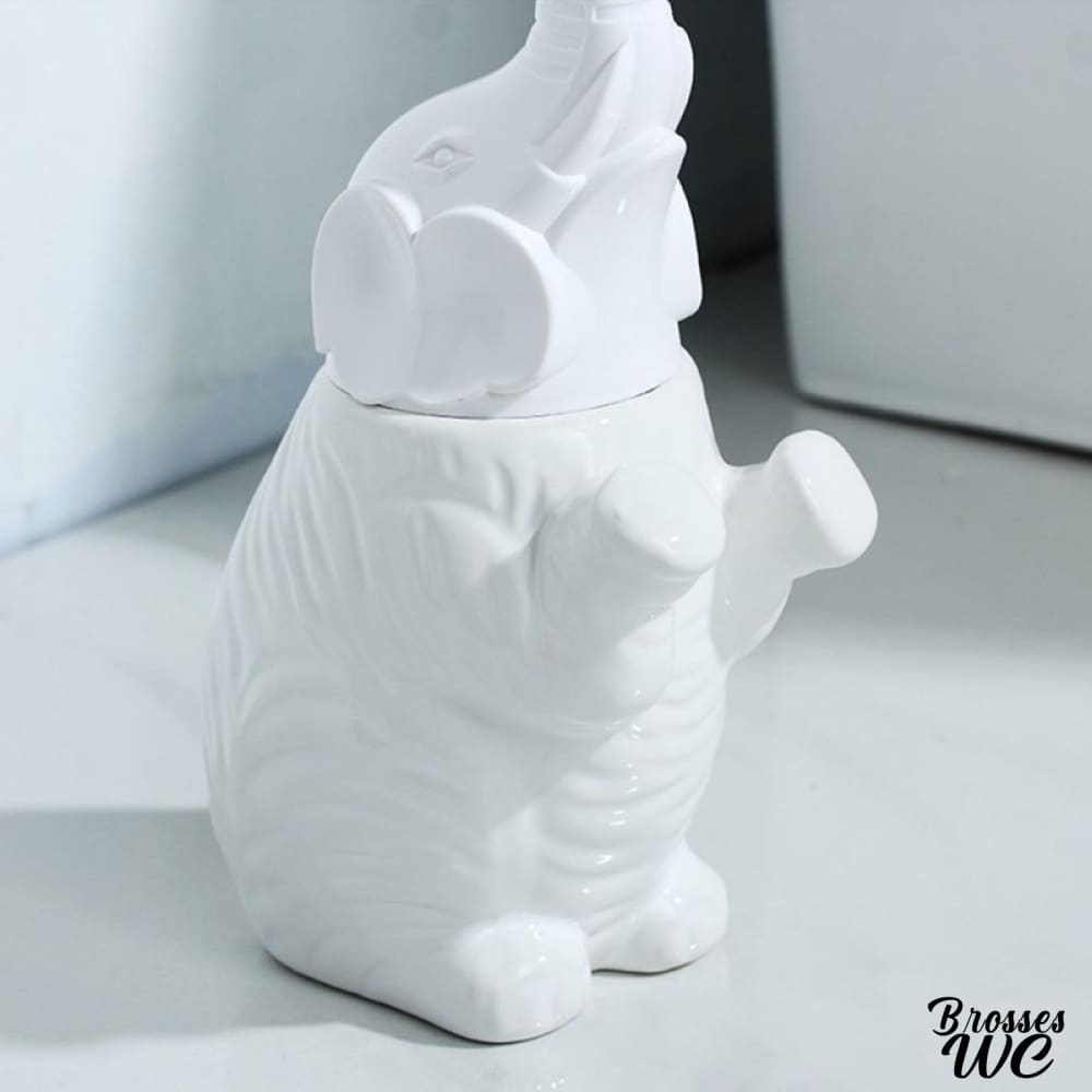 Brosse wc éléphant majestueux