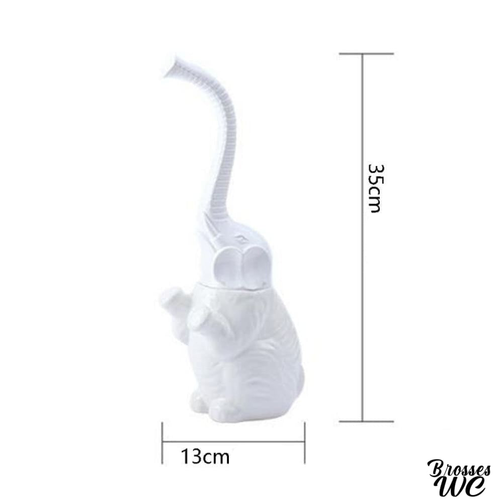 Brosse wc éléphant majestueux