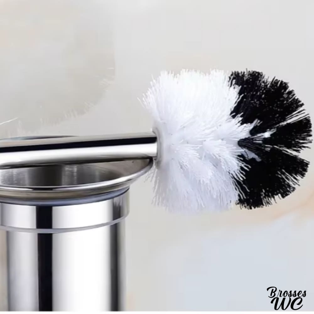 Brosse wc acier brillant robuste