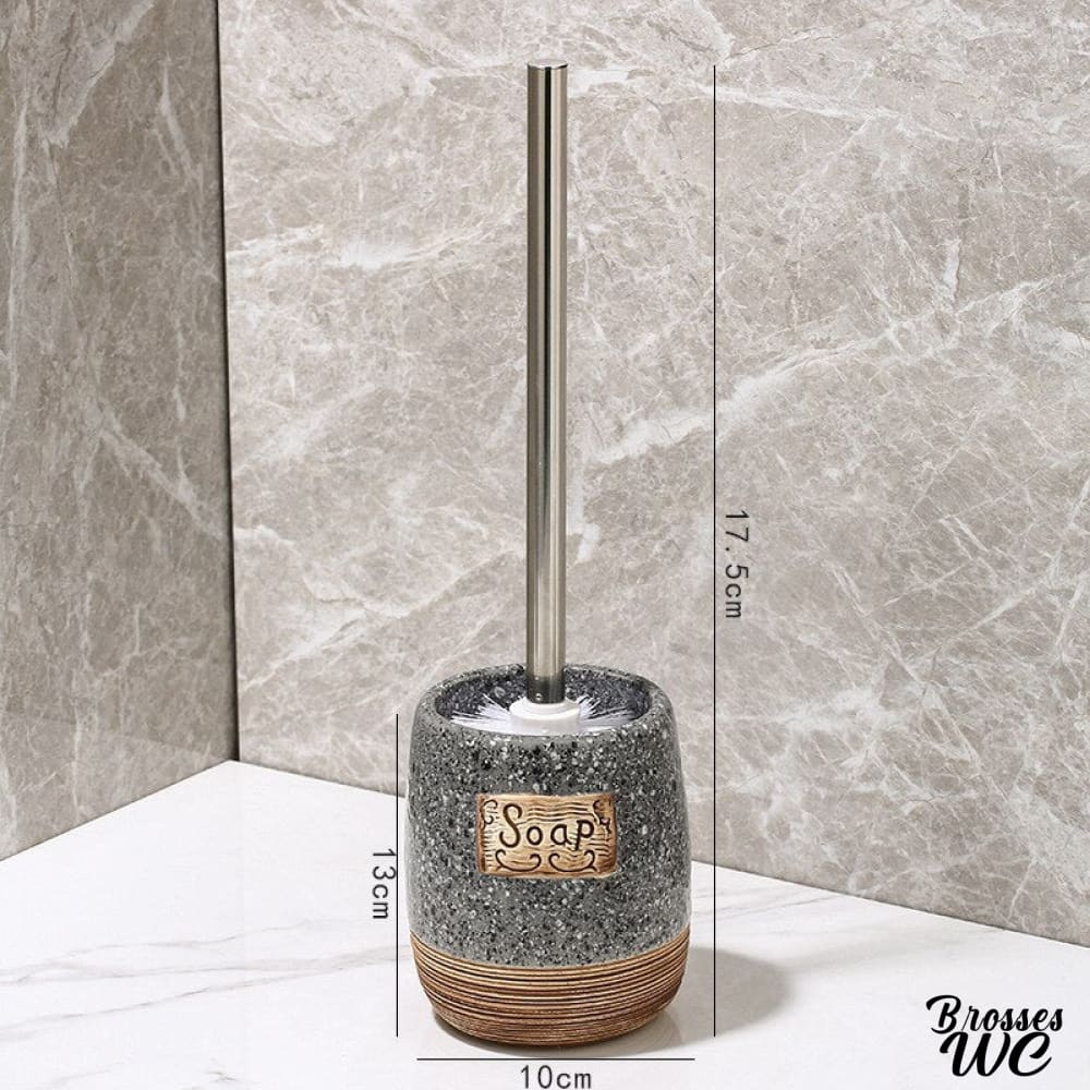 Brosse wc céramique raffinée