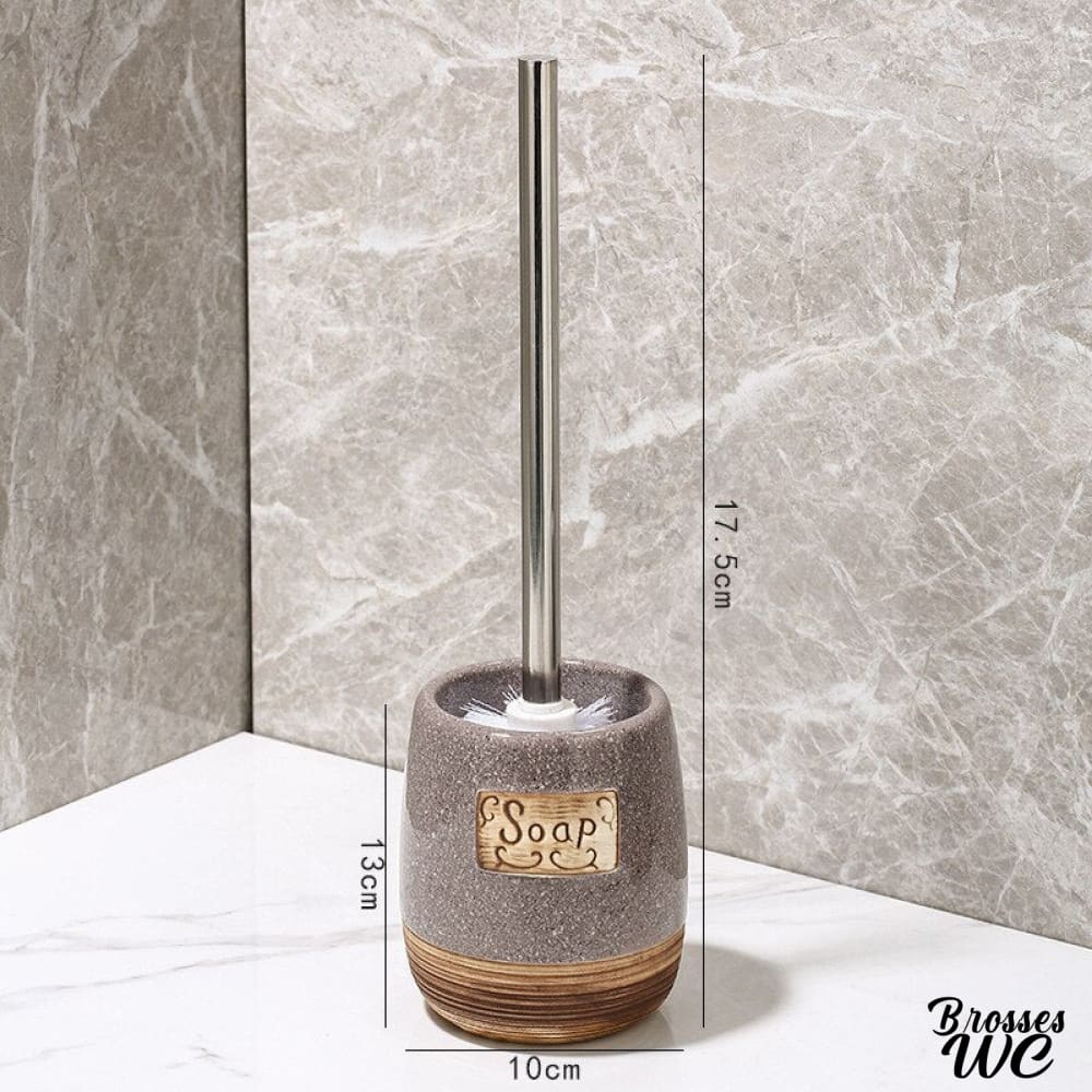 Brosse wc céramique raffinée