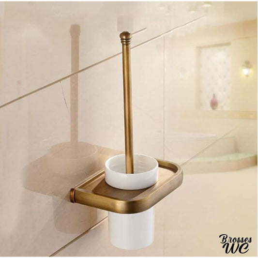 Brosse wc trois têtes performante