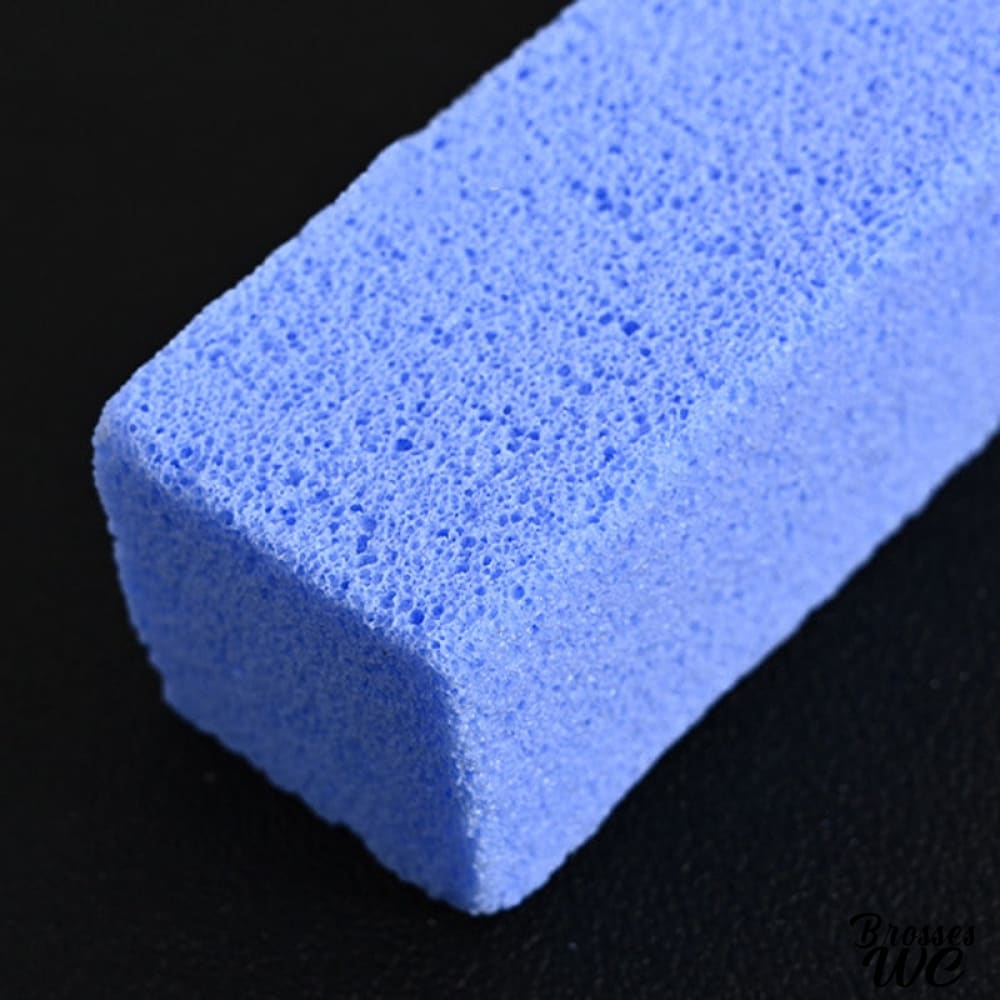 Brosse wc pierre ponce bleue naturelle