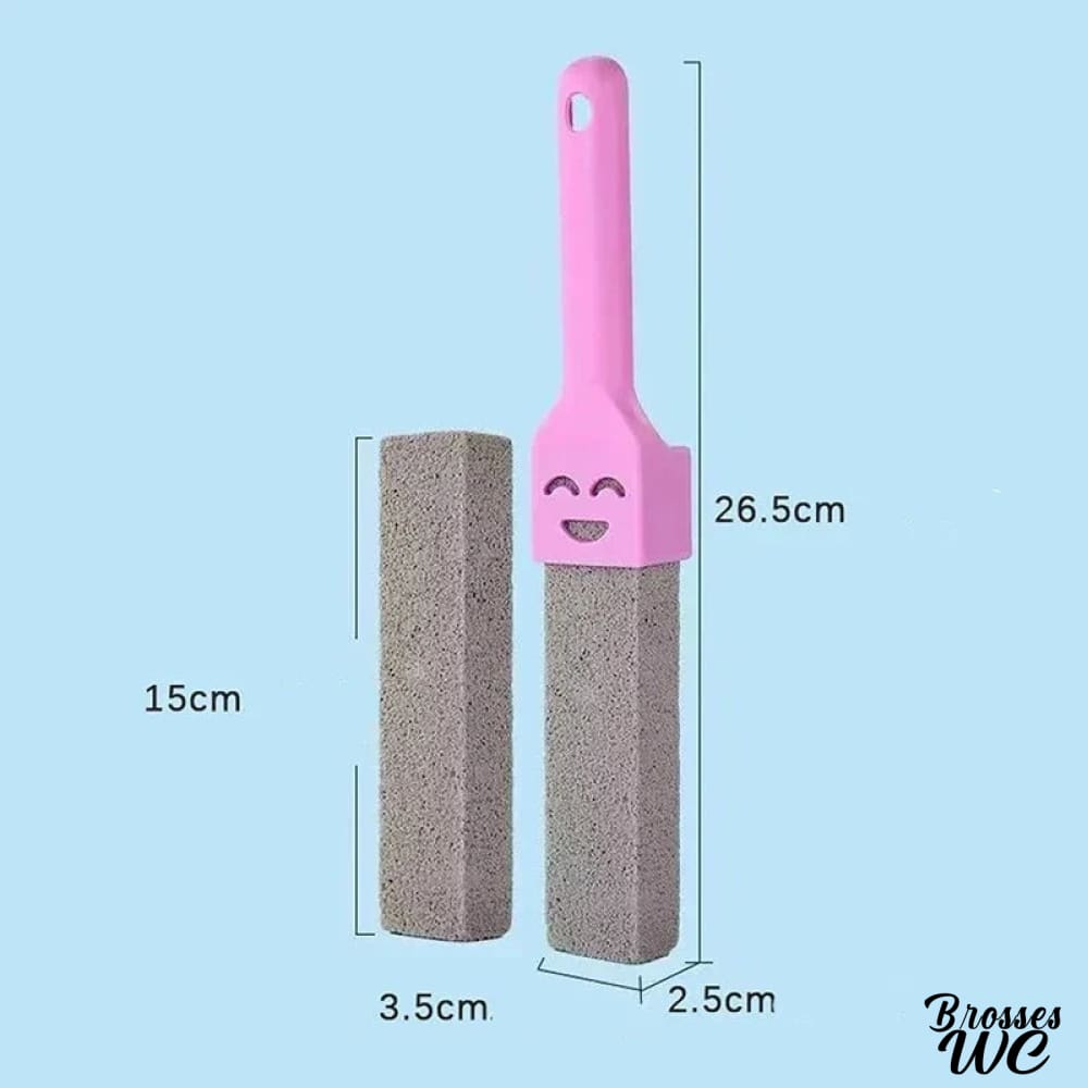 Brosse wc pierre ponce naturelle