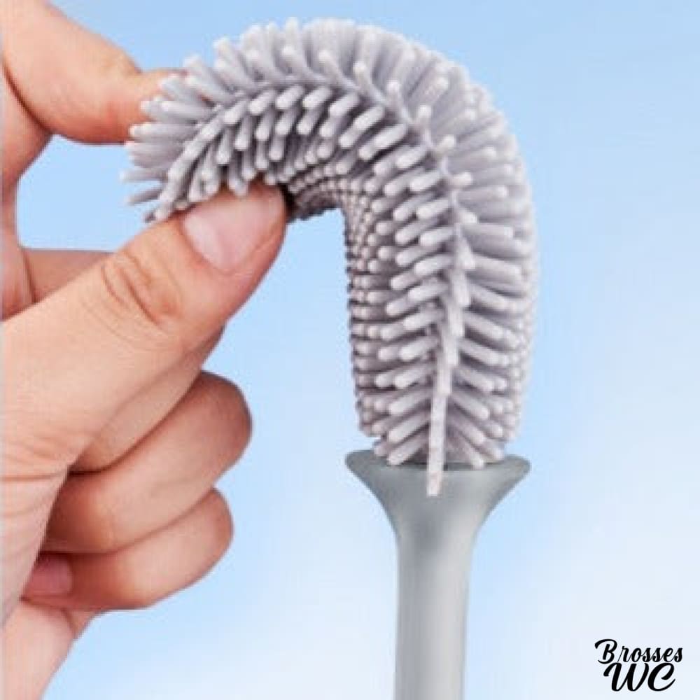 Brosse wc silicone hygiénique