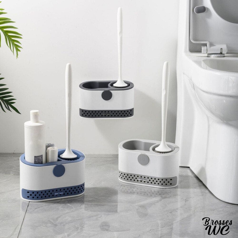 Brosse wc et support assorti