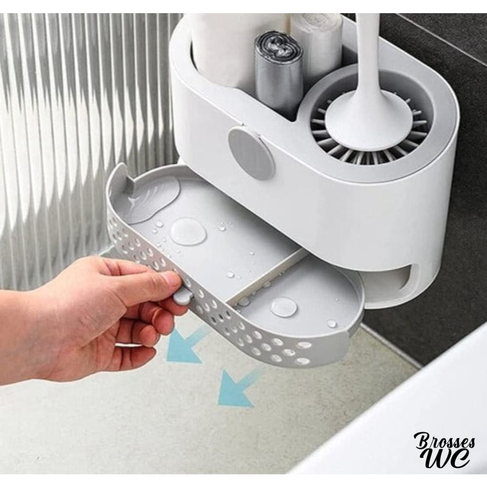 Brosse wc et support assorti