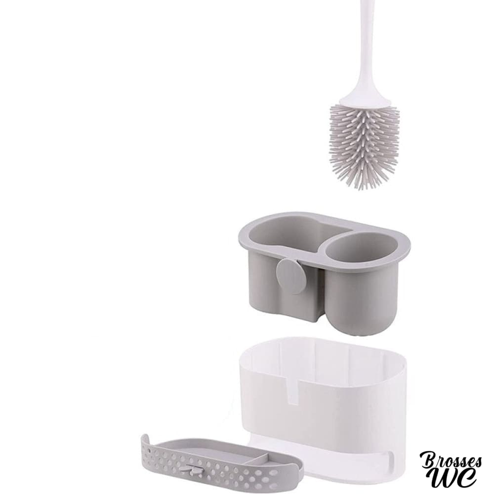 Brosse wc et support assorti