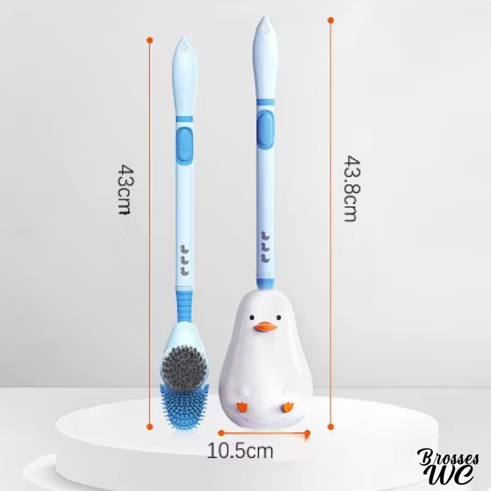 Brosse wc fantaisie pivotante ludique