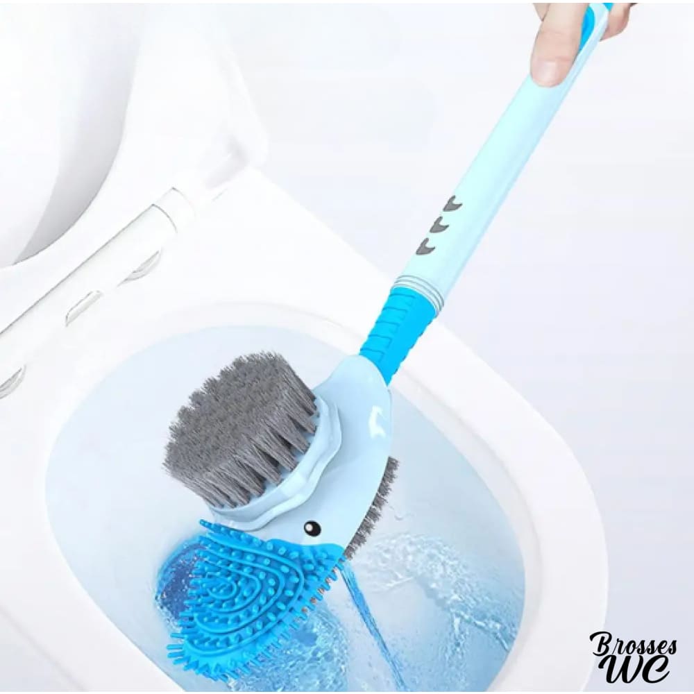 Brosse wc fantaisie pivotante ludique