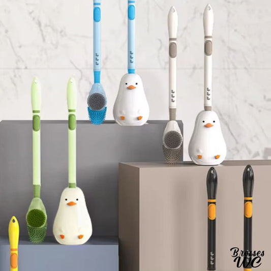 Brosse wc fantaisie pivotante ludique