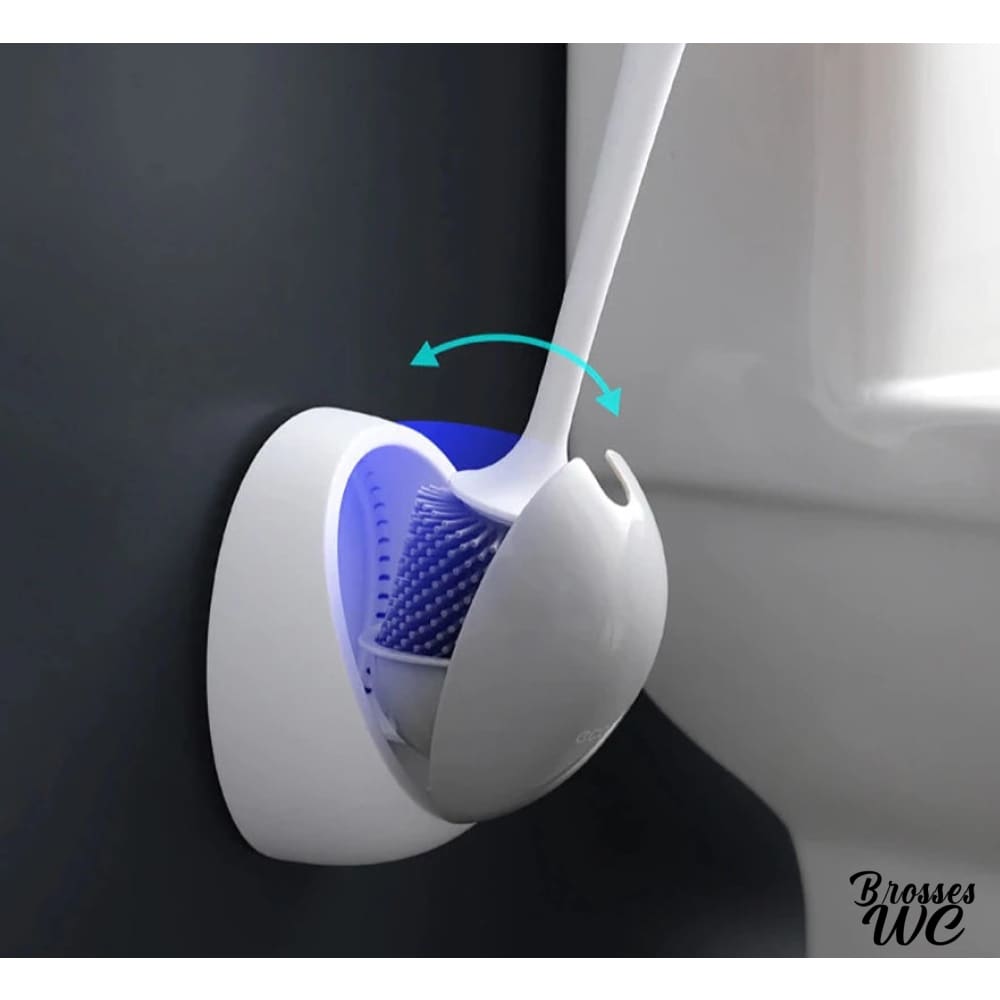 Brosse wc forme œuf originale