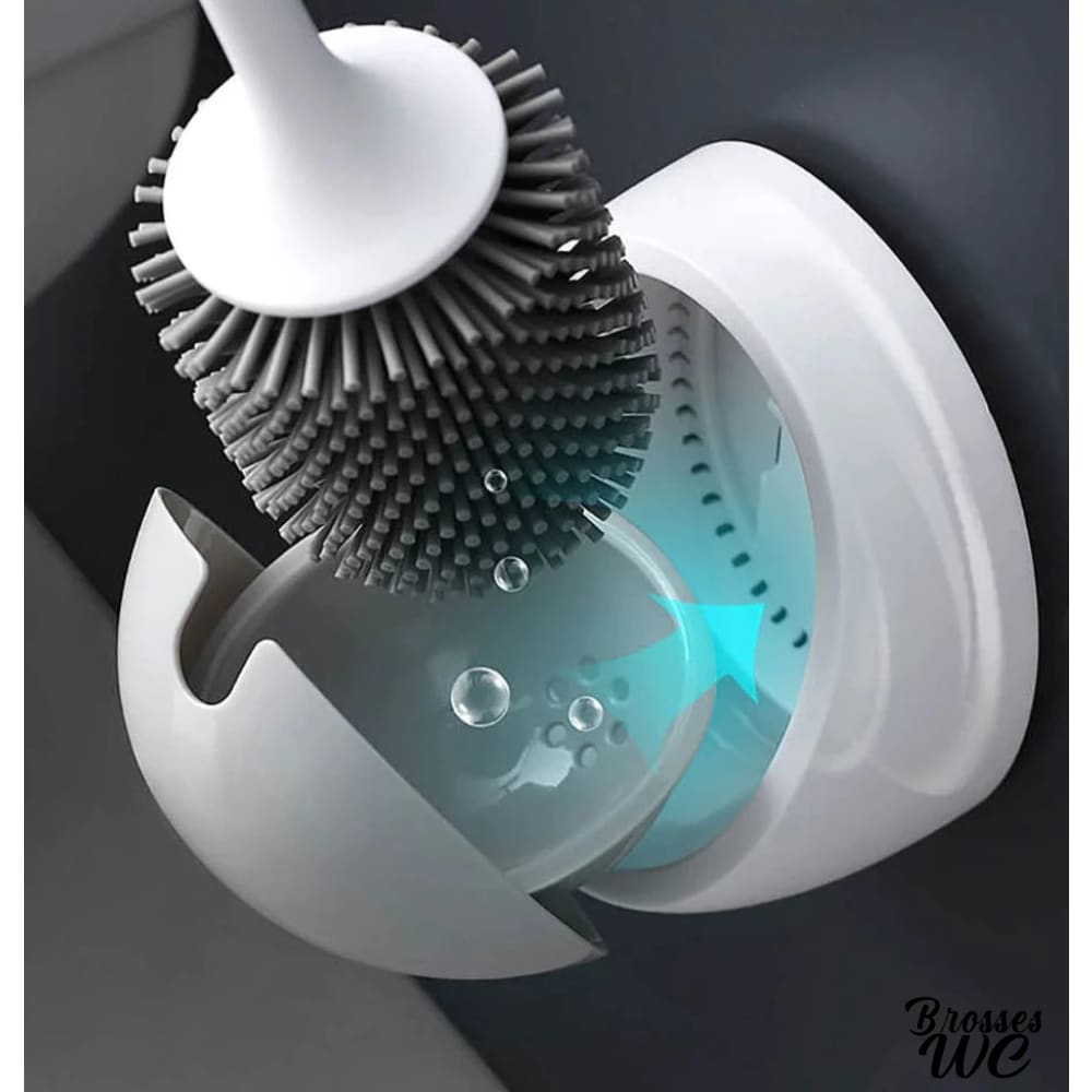 Brosse wc forme œuf originale