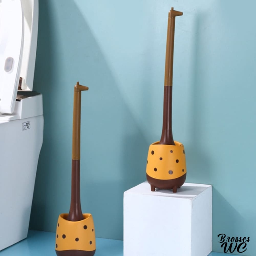 Brosse wc girafe originale