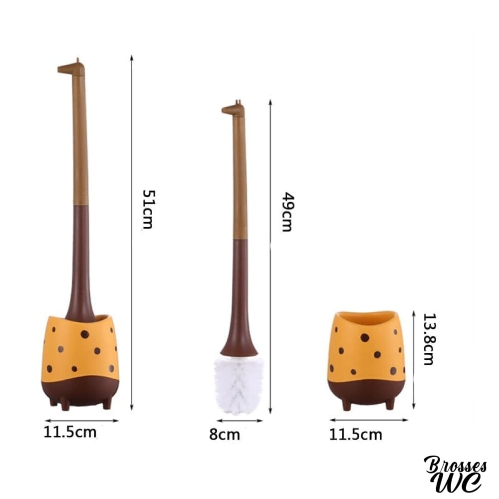 Brosse wc girafe originale