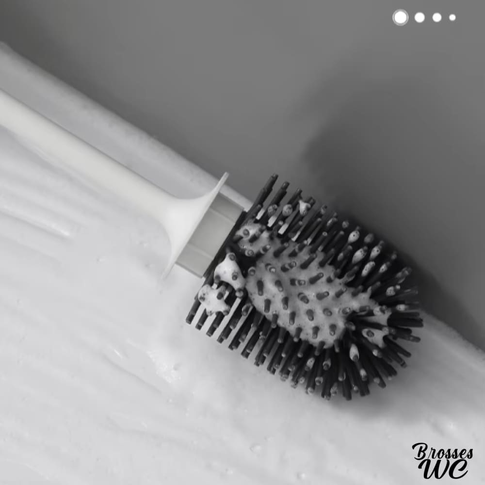 Brosse wc grise moderne
