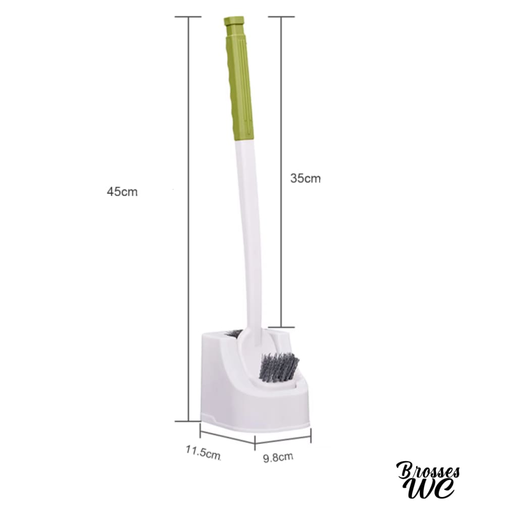 Brosse wc incurvée fond cuvette précise