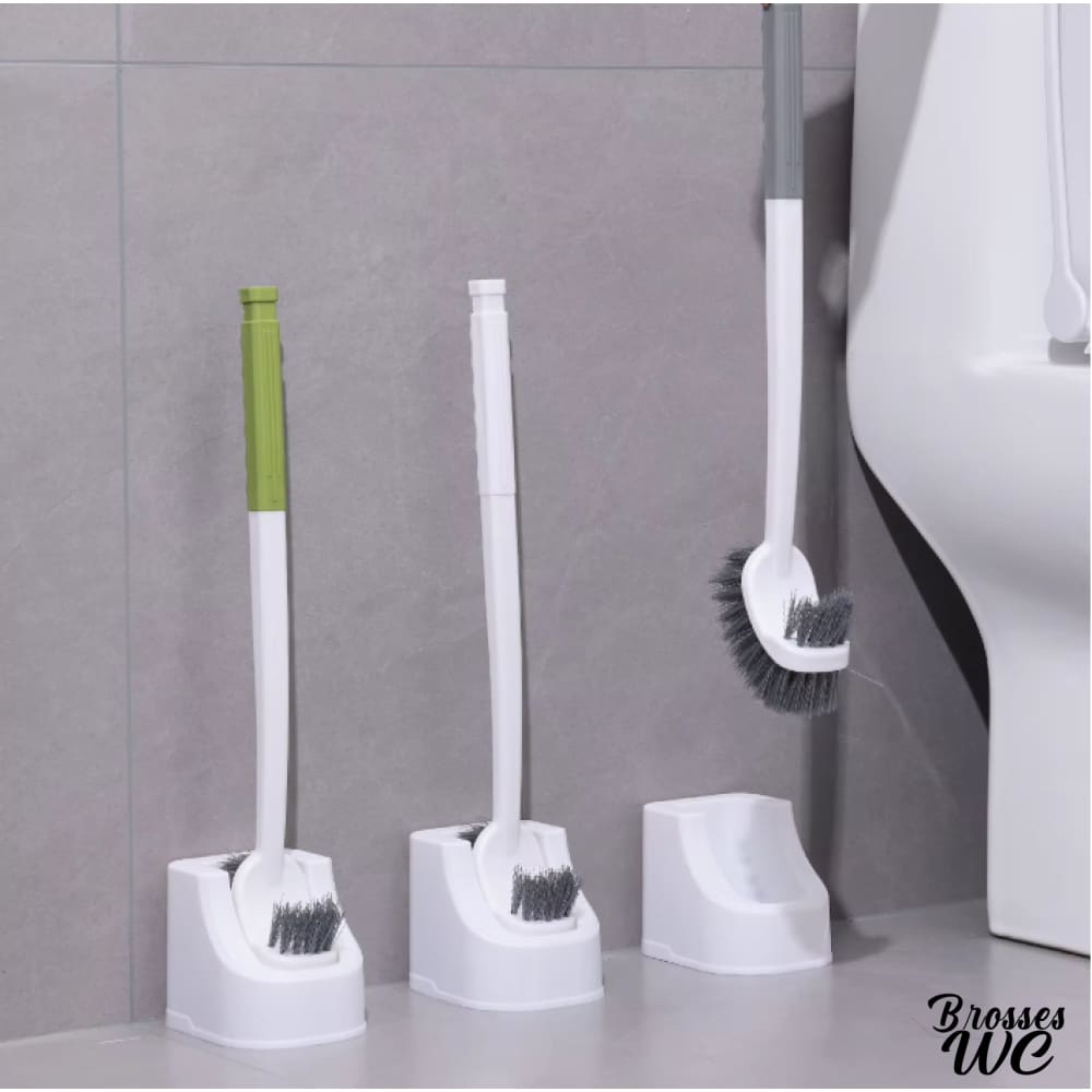Brosse wc incurvée fond cuvette précise
