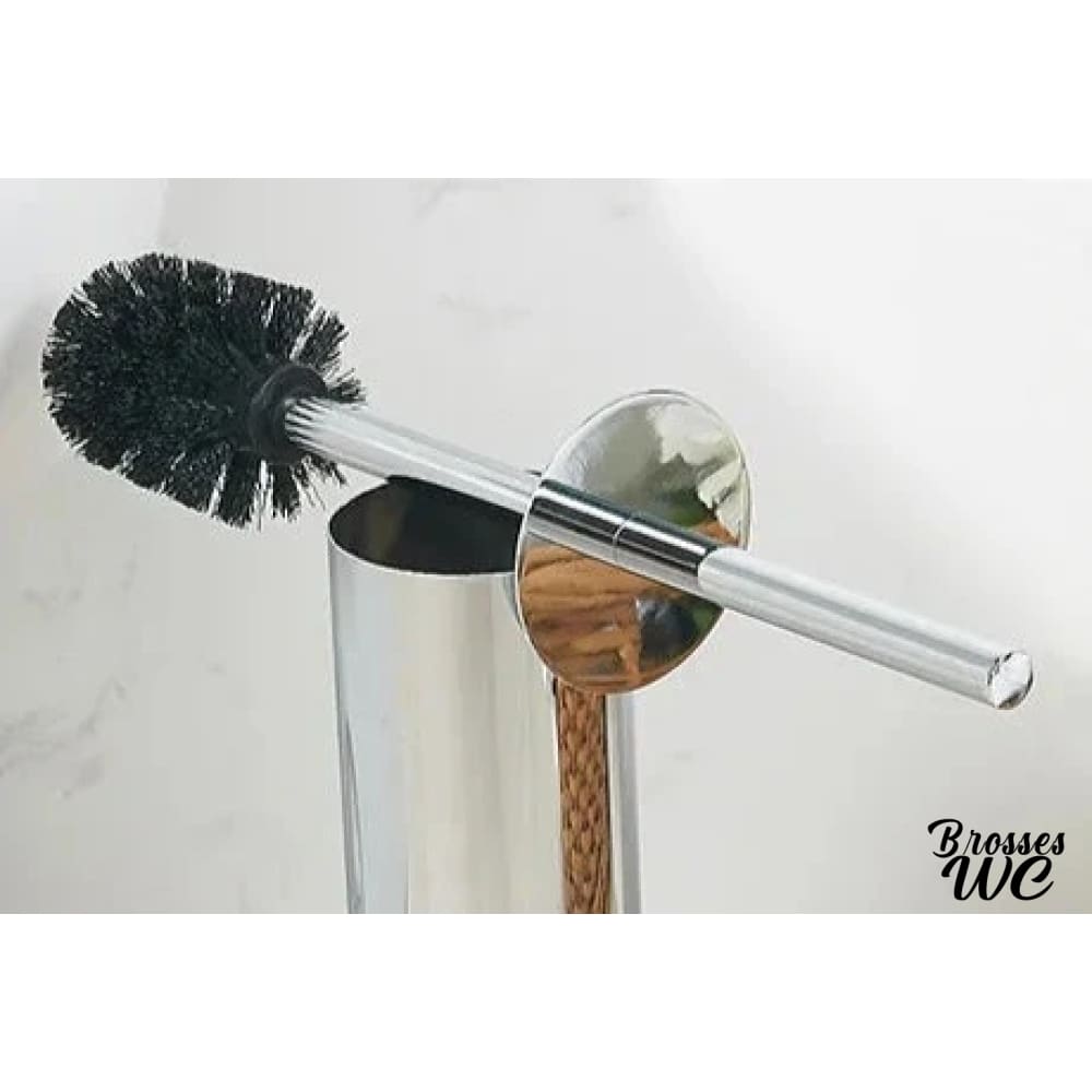 Brosse wc inox élégance moderne