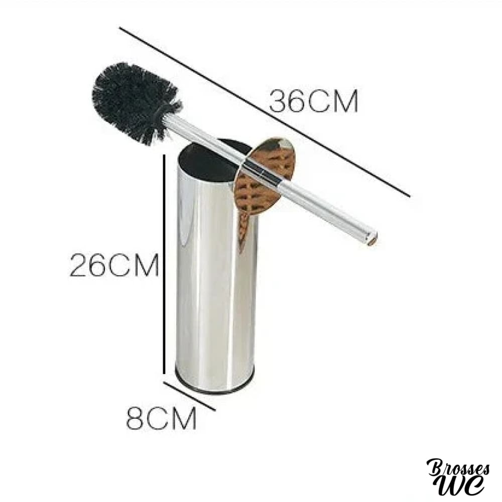 Brosse wc inox élégance moderne