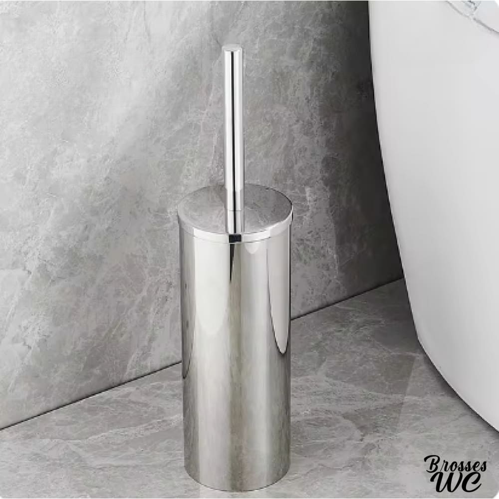 Brosse wc inox élégance moderne