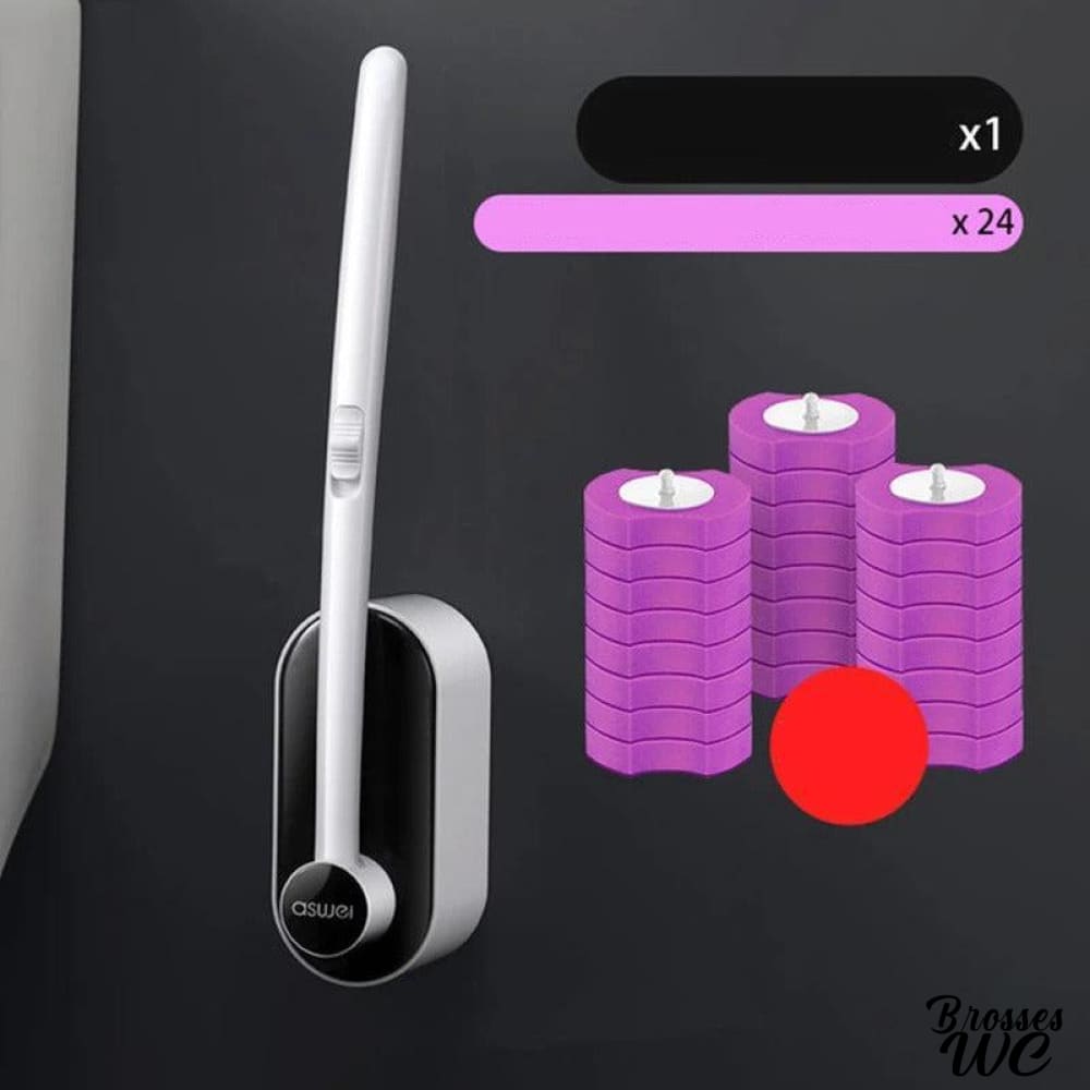 Brosse wc murale élégante sophistiquée