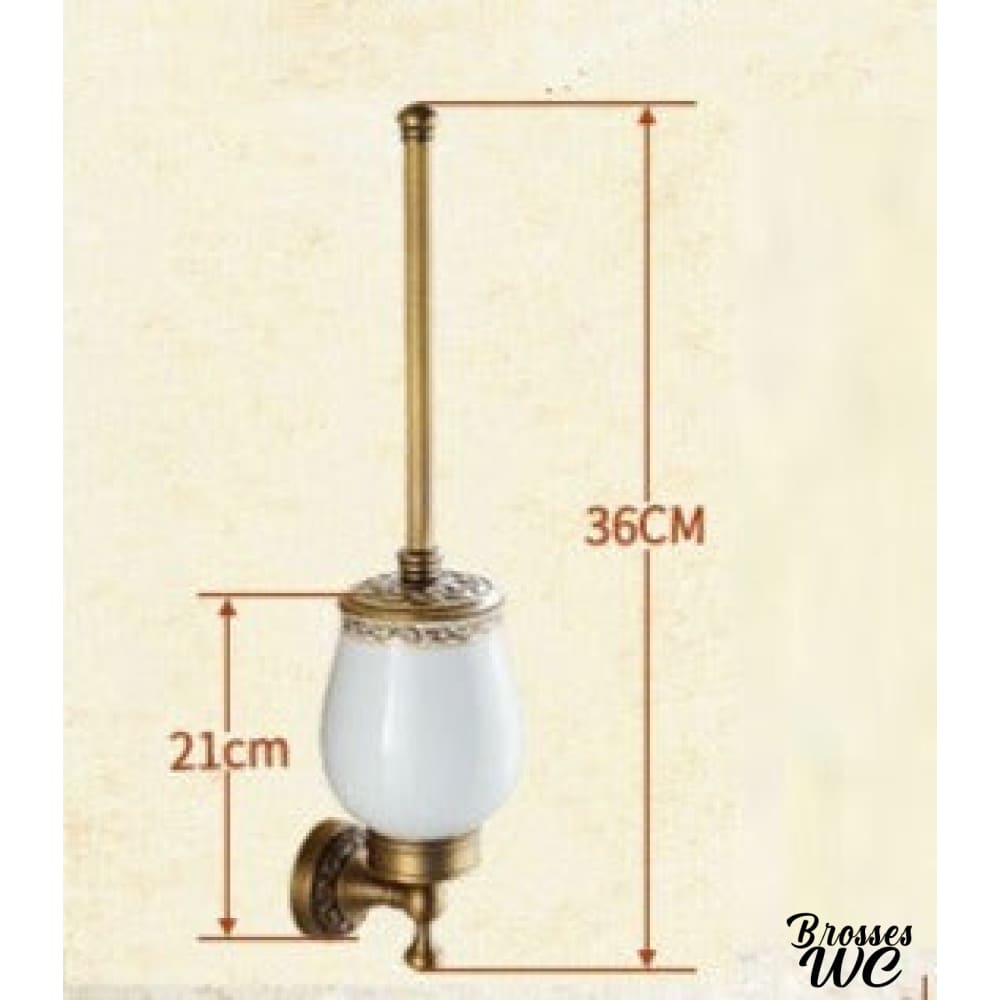 Brosse wc longue portée