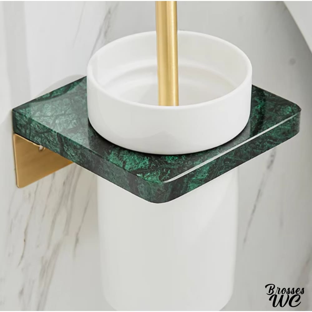 Brosse wc murale carrée géométrique
