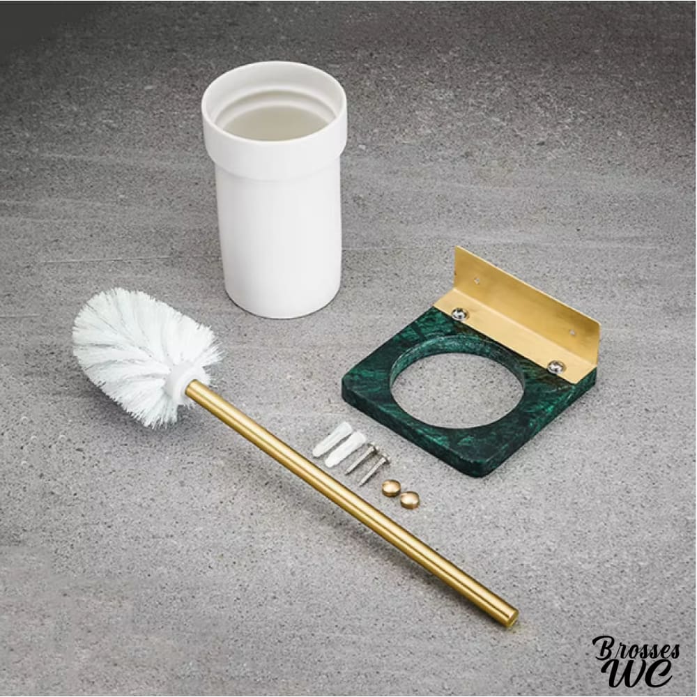 Brosse wc murale carrée géométrique