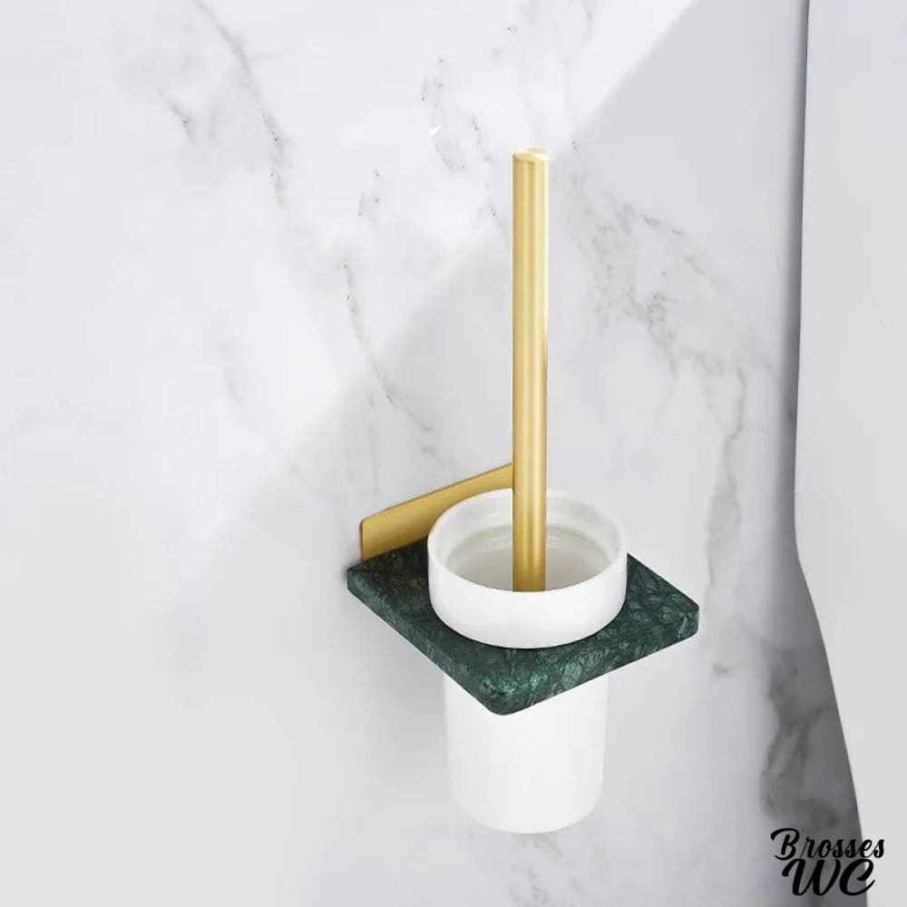 Brosse wc murale carrée géométrique