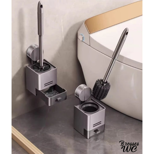 Brosse wc déco rotative originale