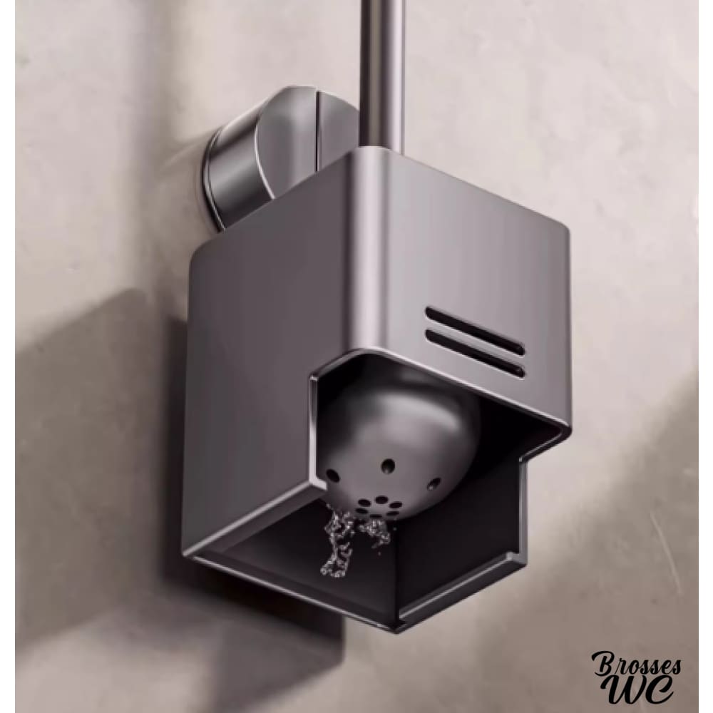 Brosse wc déco rotative originale