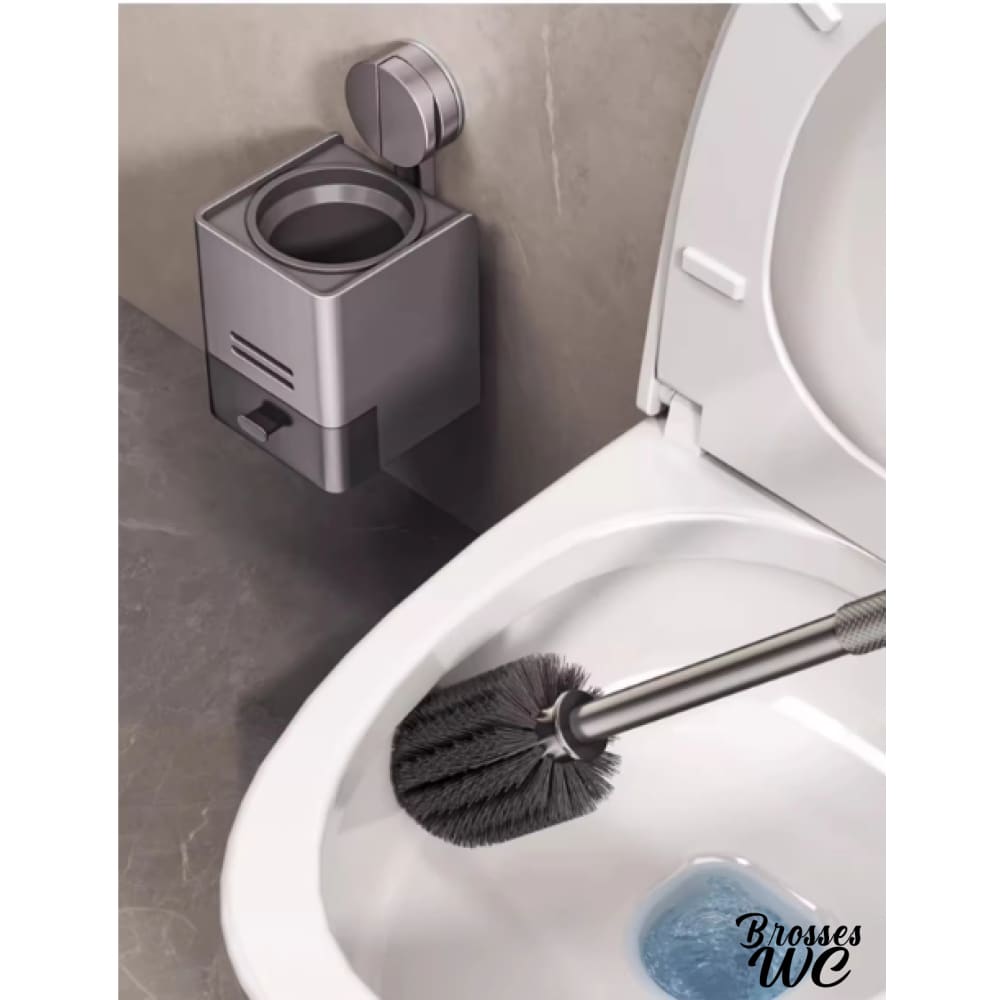 Brosse wc déco rotative originale