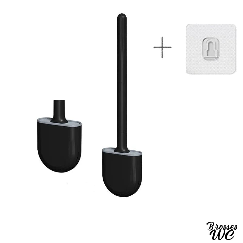 Brosse wc murale colorée vibrante