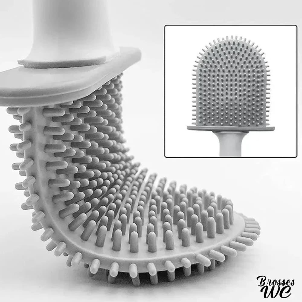 Brosse wc murale colorée vibrante