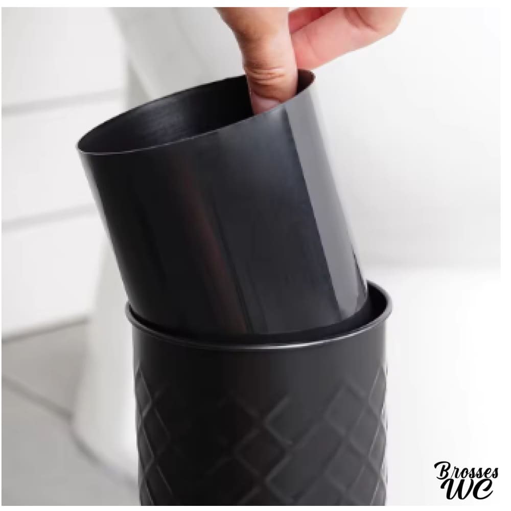 Brosse wc noir mat sophistiqué