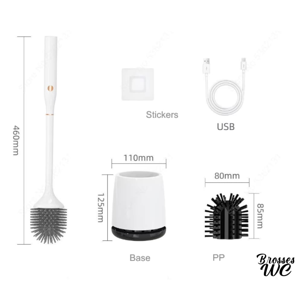 Brosse wc nouvelle génération futuriste