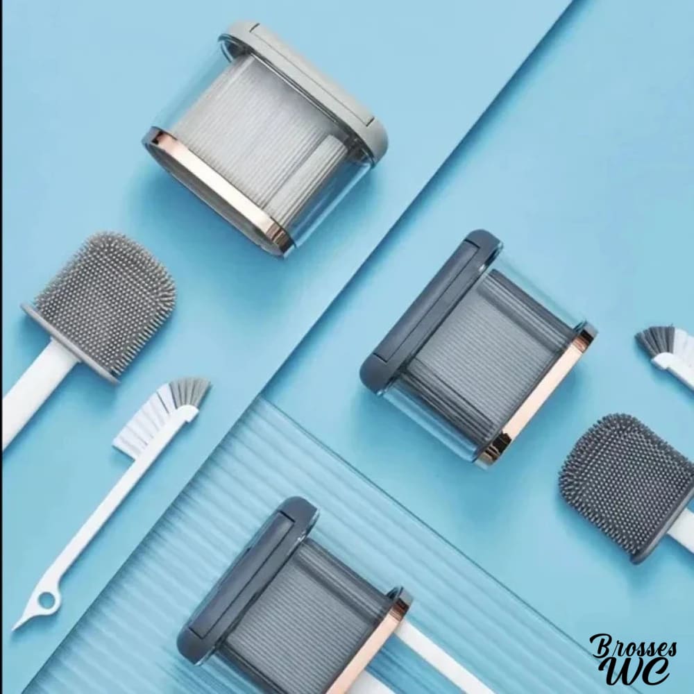 Brosse wc passe-partout compacte