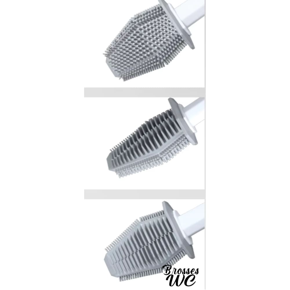 Brosse toilette plastique immaculée