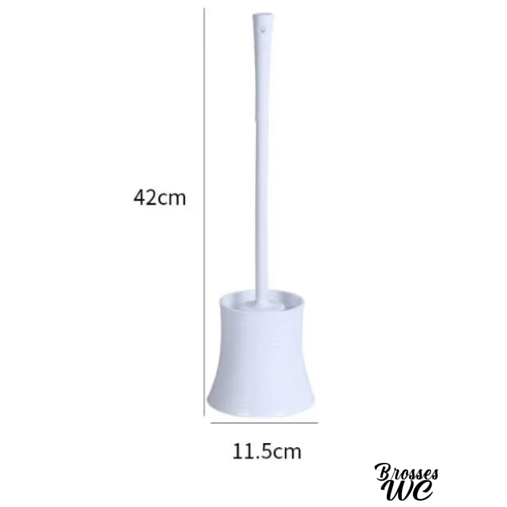 Brosse wc plastique résistante
