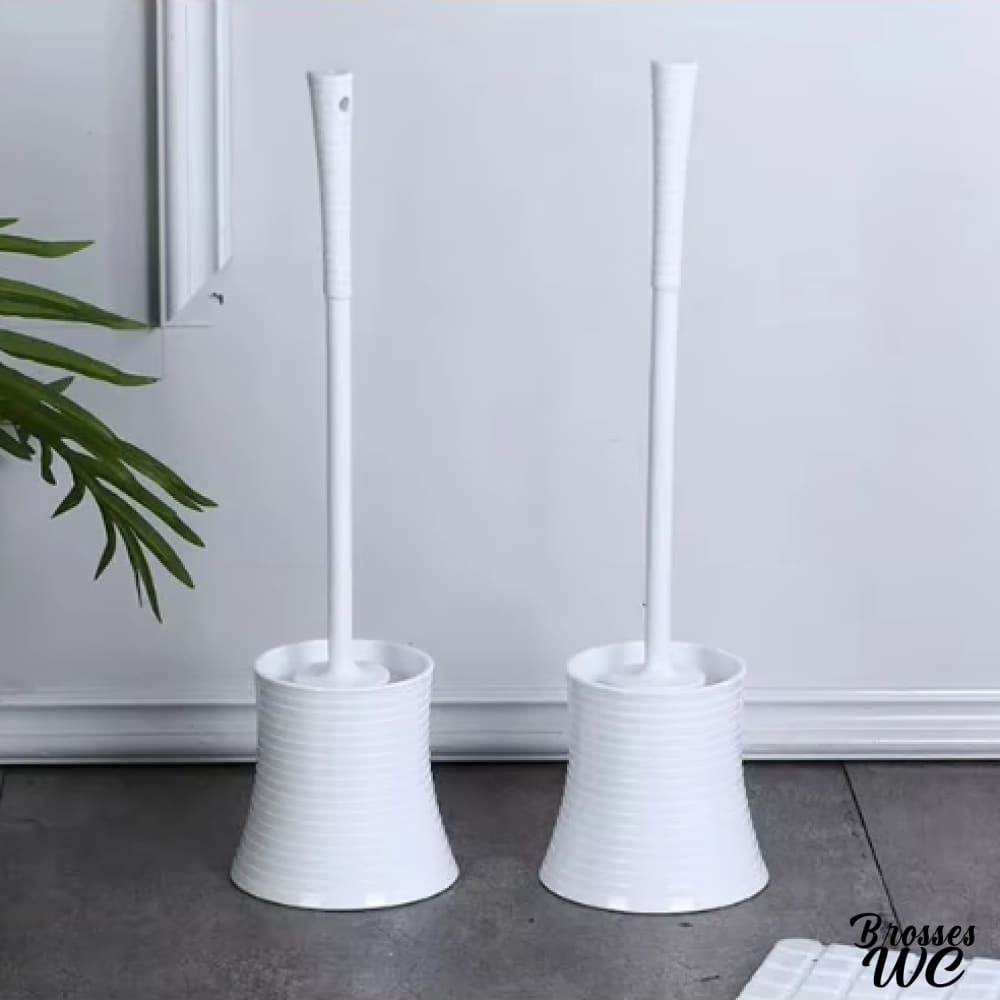 Brosse wc plastique résistante