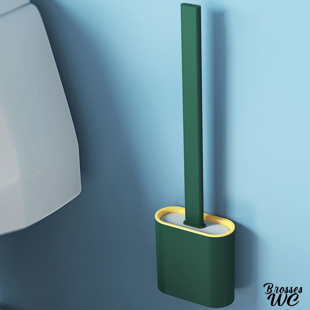 Brosse wc avec produit intégré pratique