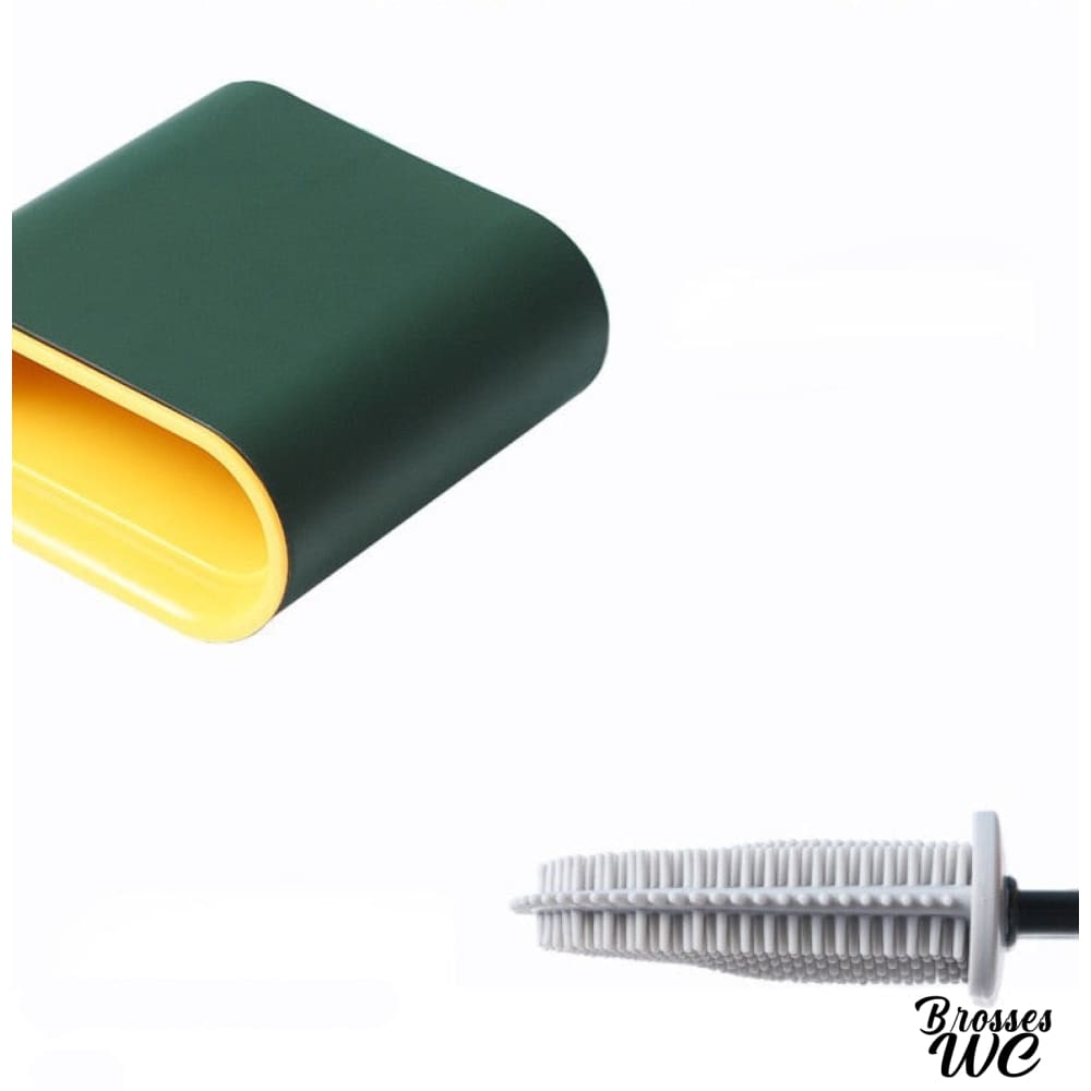 Brosse wc avec produit intégré pratique