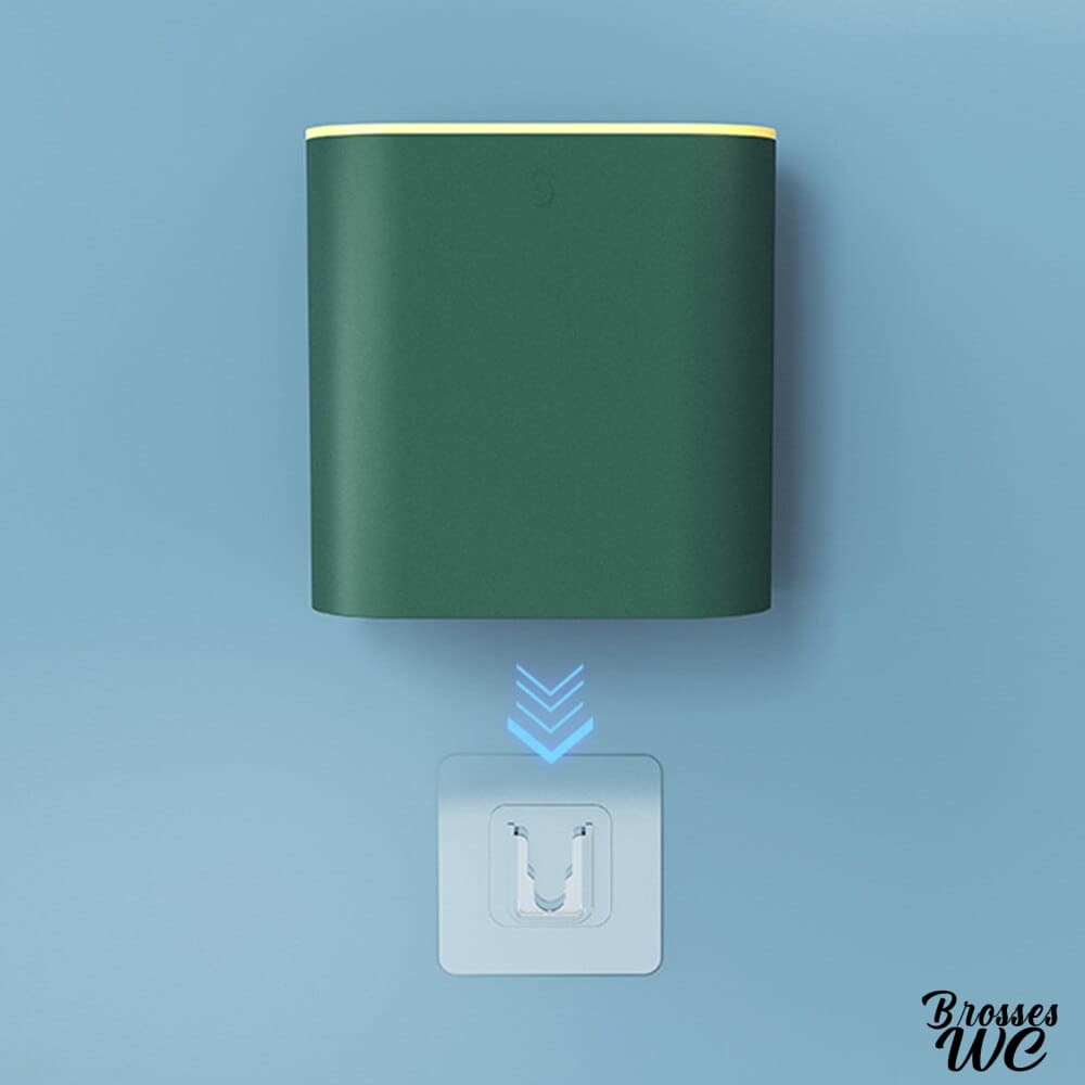Brosse wc avec produit intégré pratique